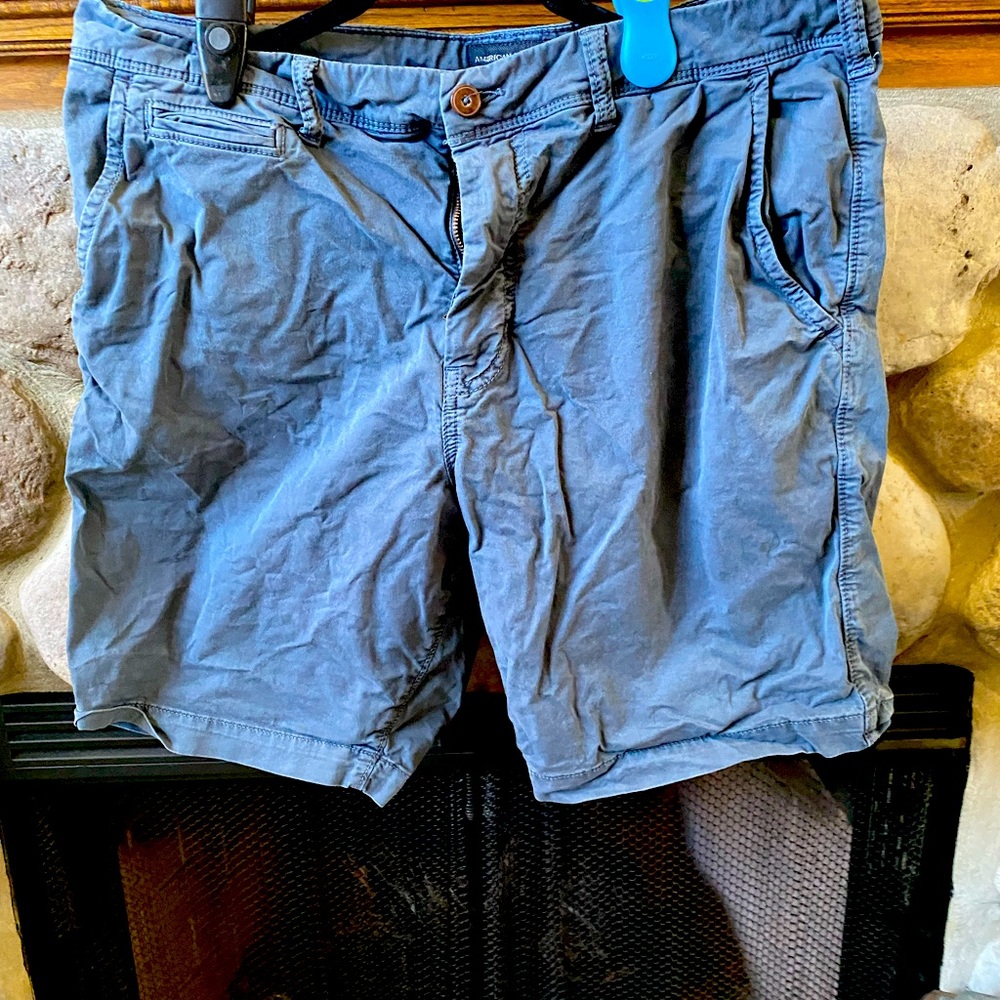 AE khaki shorts